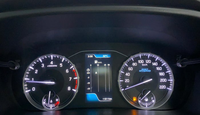 2023 Maruti BREZZA ZXI SMART HYBRID , Petrol, Manual, 12,465 km, Odometer Image