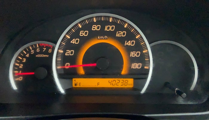 2013 Maruti Wagon R 1.0 VXI, Petrol, Manual, 40,238 km, Odometer View