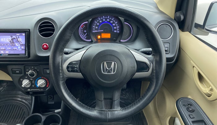 2014 Honda Brio 1.2 S MT I VTEC, Petrol, Manual, 38,966 km, Steering Wheel Close Up