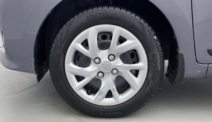 2017 Hyundai Grand i10 MAGNA 1.2 KAPPA VTVT, CNG, Manual, 74,148 km, Left Front Wheel