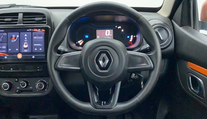 2022 Renault Kwid CLIMBER 1.0 AMT (O), Petrol, Automatic, 35,681 km, Steering Wheel Close Up