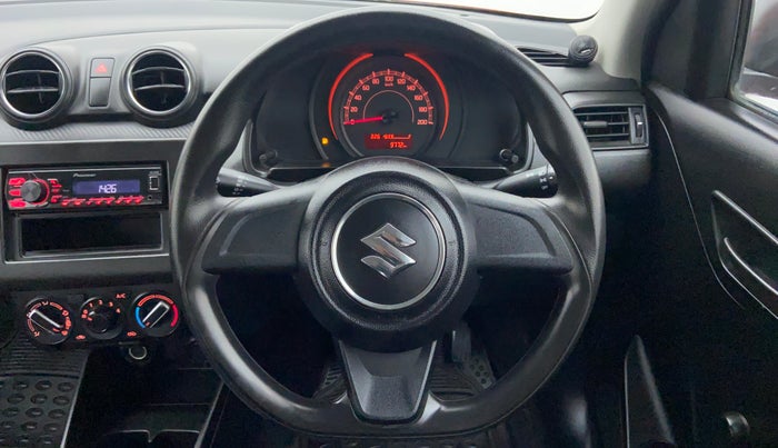 2018 Maruti Swift LXI D, Petrol, Manual, 9,825 km, Steering Wheel Close Up