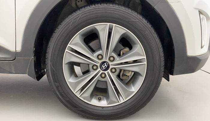 2017 Hyundai Creta SX PLUS AT 1.6 PETROL, Petrol, Automatic, 86,697 km, Right Front Wheel