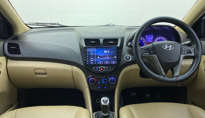2015 Hyundai Verna FLUIDIC 4S1.6 VTVT SX O, Petrol, Manual, 81,180 km, Dashboard
