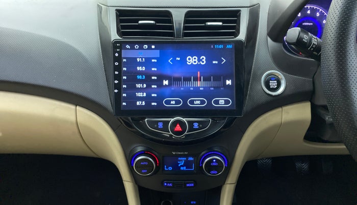 2015 Hyundai Verna FLUIDIC 4S1.6 VTVT SX O, Petrol, Manual, 81,180 km, Air Conditioner