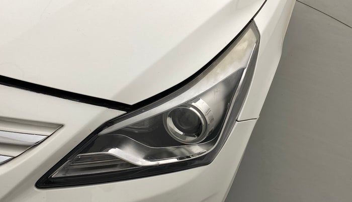 2015 Hyundai Verna FLUIDIC 4S1.6 VTVT SX O, Petrol, Manual, 81,180 km, Left headlight - Faded