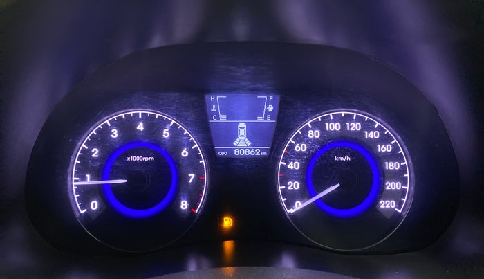 2015 Hyundai Verna FLUIDIC 4S1.6 VTVT SX O, Petrol, Manual, 81,180 km, Infotainment system - Parking sensor not working