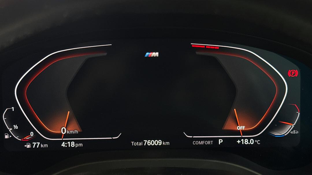 2021 BMW X3 xDrive30i M Sport, Automatic, 76009 km, Odometer View