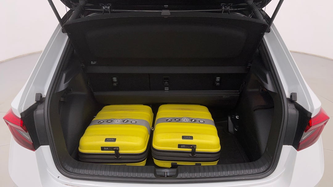 Boot Inside View with Luggage