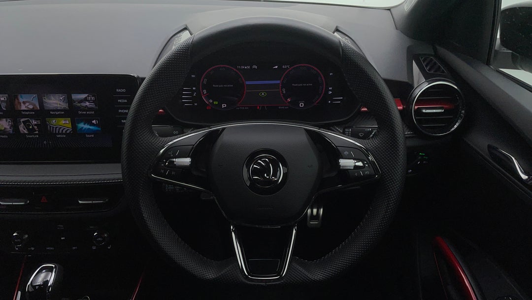 Steering Wheel Close-up