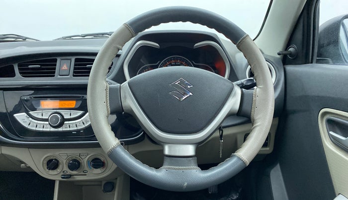 2015 Maruti Alto K10 VXI P, Petrol, Manual, 13,610 km, Steering Wheel