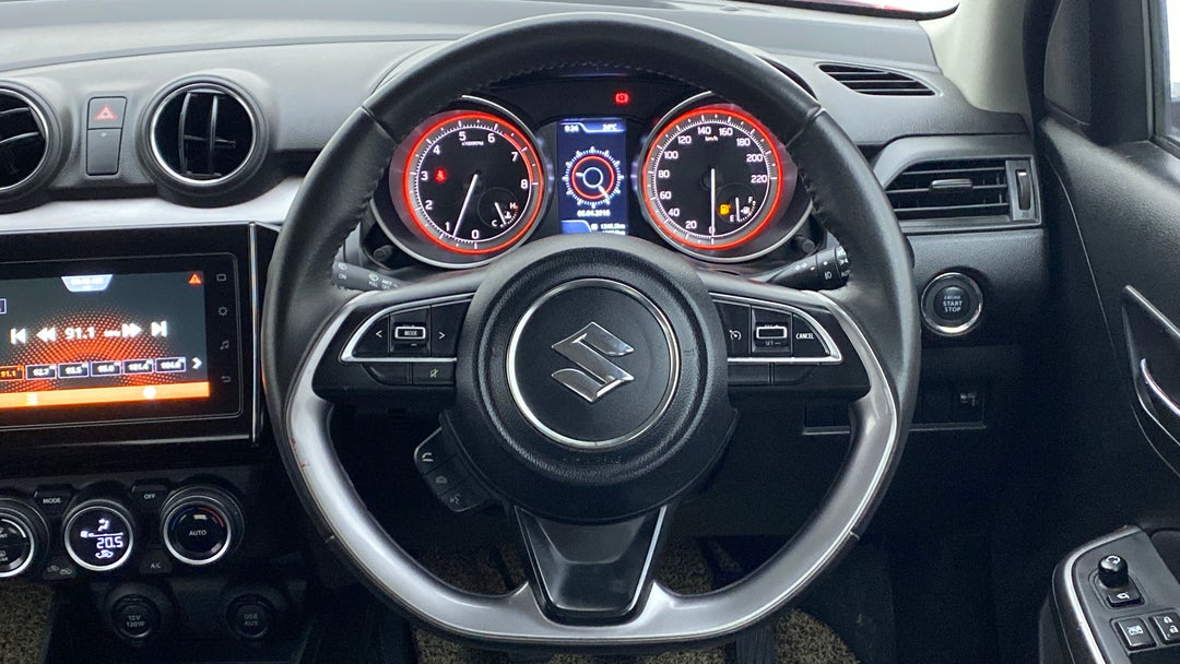 Steering Wheel Close Up