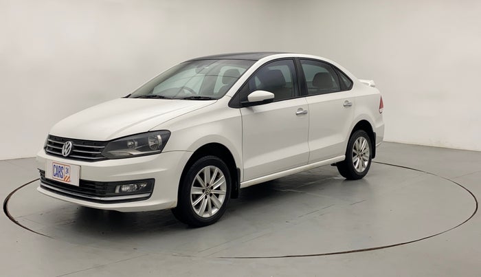 2016 Volkswagen Vento HIGHLINE 1.2 TSI AT, Petrol, Automatic, 56,791 km, Left Front Diagonal (45- Degree) View