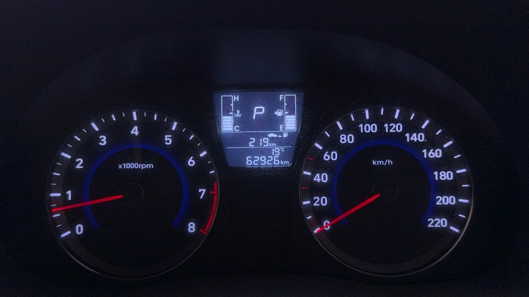 2018 Hyundai Accent Sport, Automatic, 62926 km, Odometer View