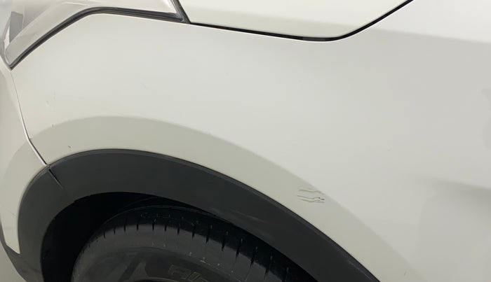 2017 Hyundai Creta E PLUS 1.6 PETROL, Petrol, Manual, 22,591 km, Left fender - Minor scratches