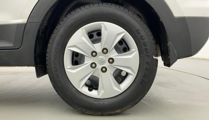 2017 Hyundai Creta E PLUS 1.6 PETROL, Petrol, Manual, 22,591 km, Left Rear Wheel