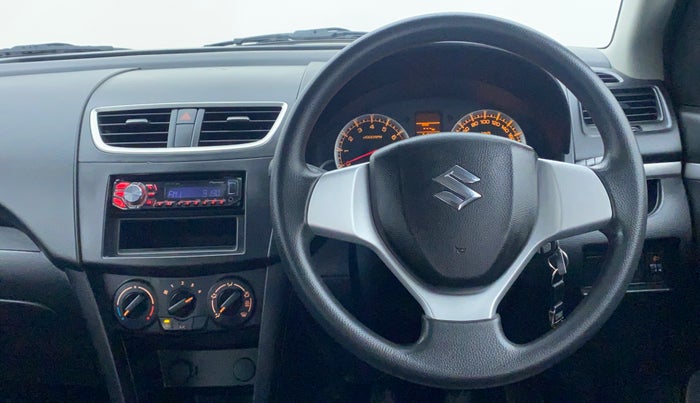 2012 Maruti Swift VXI D, Petrol, Manual, 71,964 km, Steering Wheel Close-up