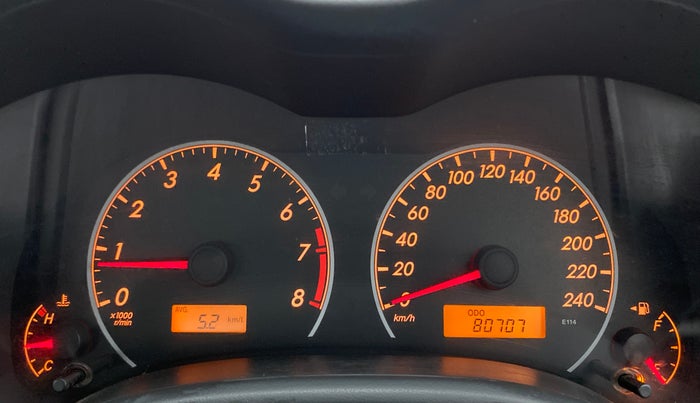 2012 Toyota Corolla Altis J, Petrol, Manual, 80,707 km, Odometer Image