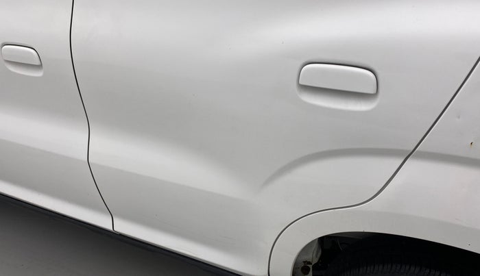 2019 Maruti S PRESSO VXI+, Petrol, Manual, 52,317 km, Rear left door - Minor scratches