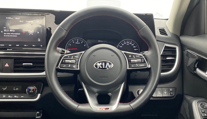 2020 KIA SELTOS GTX 1.4 GDI PETROL, Petrol, Manual, 12,499 km, Steering Wheel Close Up