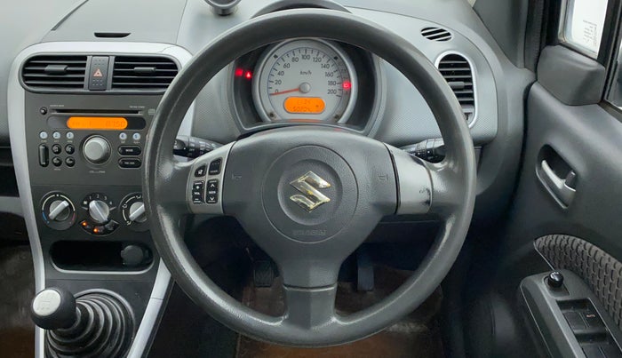 2014 Maruti Ritz ZXI, Petrol, Manual, 50,204 km, Steering Wheel Close Up