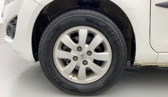 2014 Maruti Ritz ZXI, Petrol, Manual, 50,204 km, Left Front Wheel