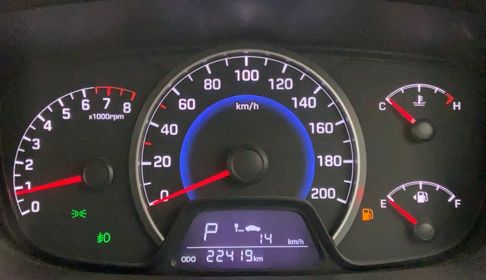 2014 Hyundai Grand i10 ASTA 1.2 AT VTVT, Petrol, Automatic, 22,370 km, Odometer View