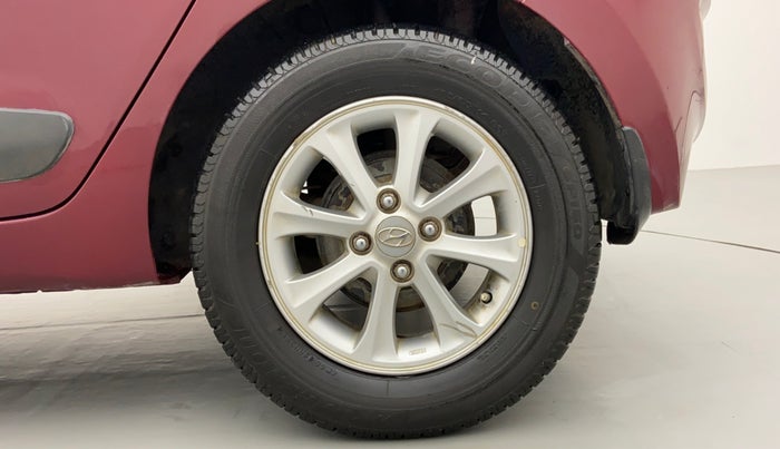 2014 Hyundai Grand i10 ASTA 1.2 AT VTVT, Petrol, Automatic, 22,370 km, Left Rear Wheel