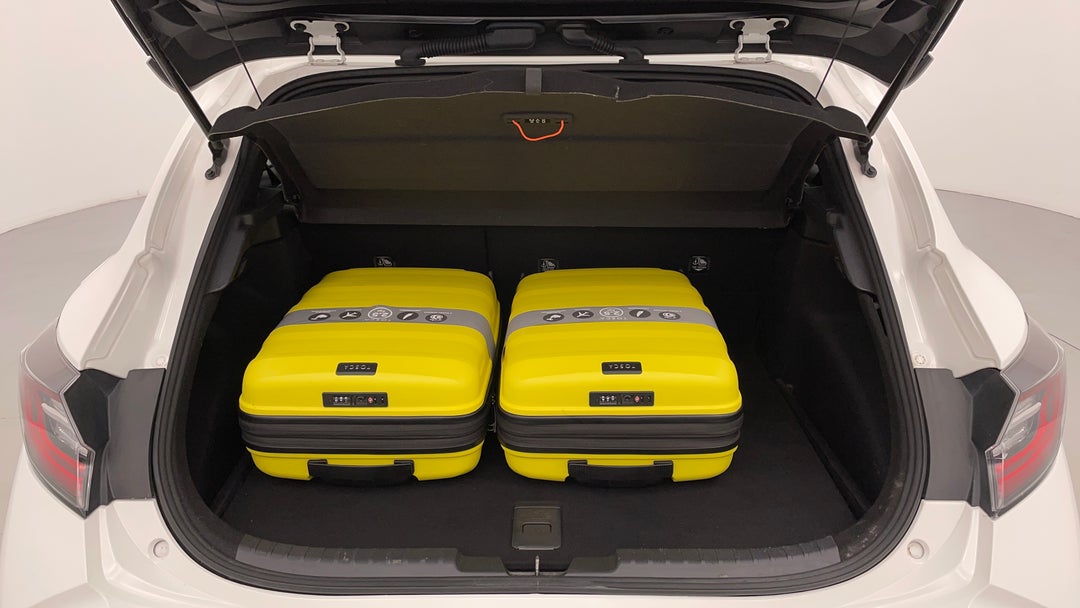 Boot Inside View with Luggage