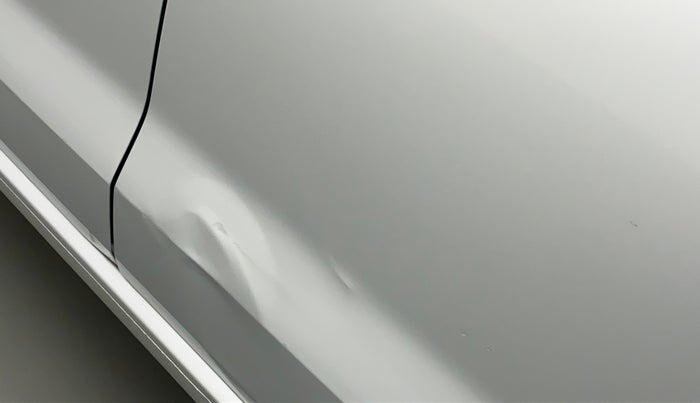 2012 Skoda Rapid ELEGANCE 1.6 TDI CR MT, Diesel, Manual, 75,626 km, Rear left door - Slightly dented