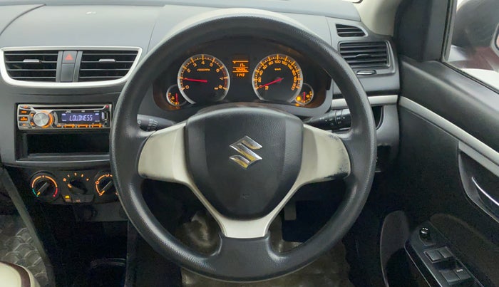 2013 Maruti Swift VXI D, Petrol, Manual, 43,787 km, Steering Wheel Close Up