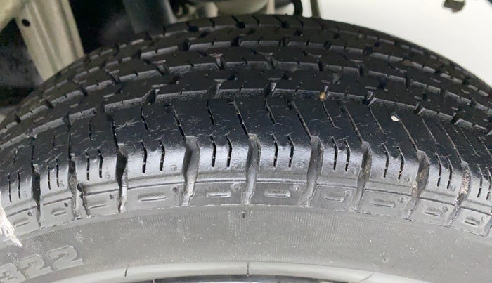 2017 Maruti Alto K10 VXI P, Petrol, Manual, 16,709 km, Left Rear Tyre Tread