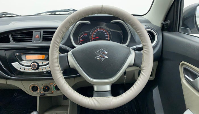 2017 Maruti Alto K10 VXI P, Petrol, Manual, 16,709 km, Steering Wheel Close Up