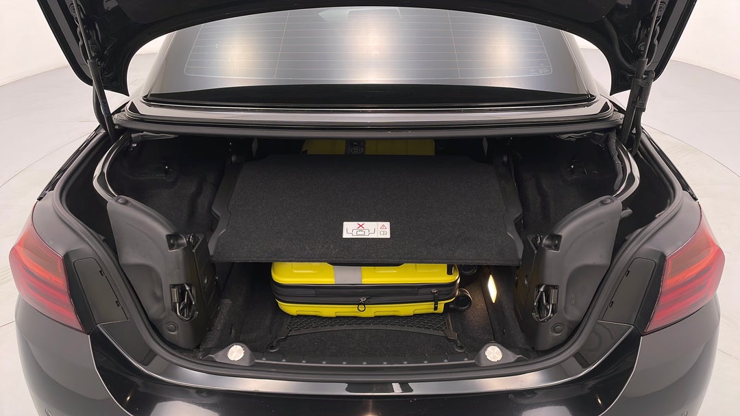 Boot Inside View with Luggage