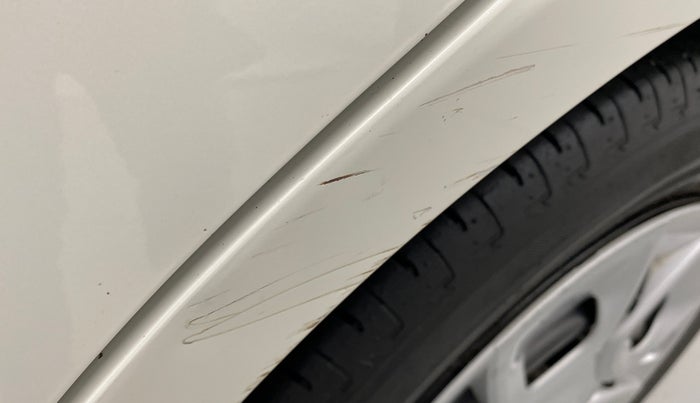 2017 Maruti IGNIS DELTA 1.2 K12, Petrol, Manual, 22,825 km, Left quarter panel - Minor scratches