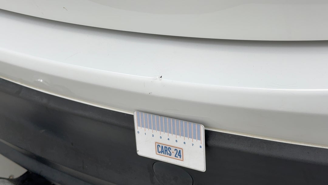 Bumper Rear Dent
