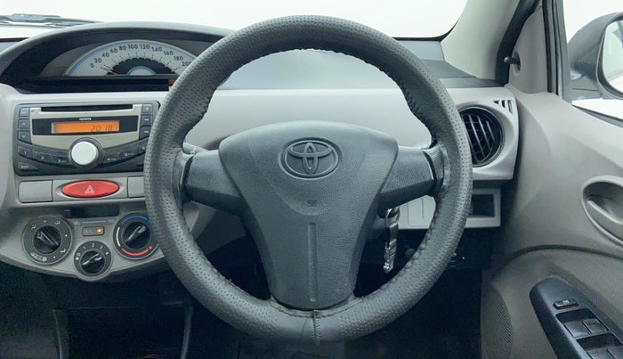 2011 Toyota Etios Liva G, Petrol, Manual, 43,105 km, Steering Wheel Close Up