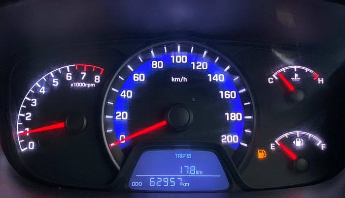 2014 Hyundai Xcent S 1.2 OPT, Petrol, Manual, 62,900 km, Odometer View
