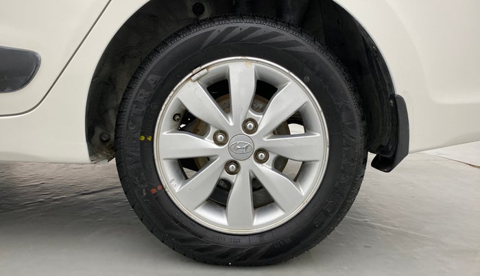 2014 Hyundai Xcent S 1.2 OPT, Petrol, Manual, 62,900 km, Left Rear Wheel