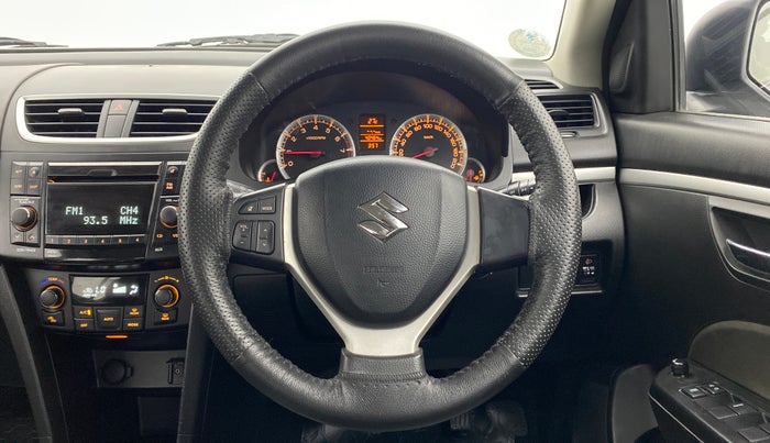 2014 Maruti Swift ZXI D, Petrol, Manual, 40,507 km, Steering Wheel Close Up