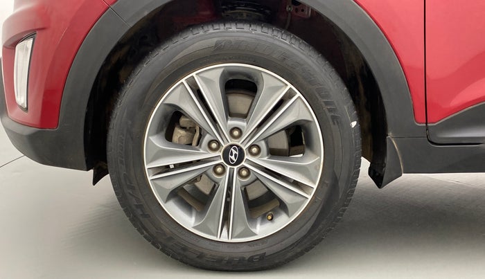 2017 Hyundai Creta 1.6 SX PLUS AUTO PETROL, Petrol, Automatic, 41,460 km, Left Front Wheel