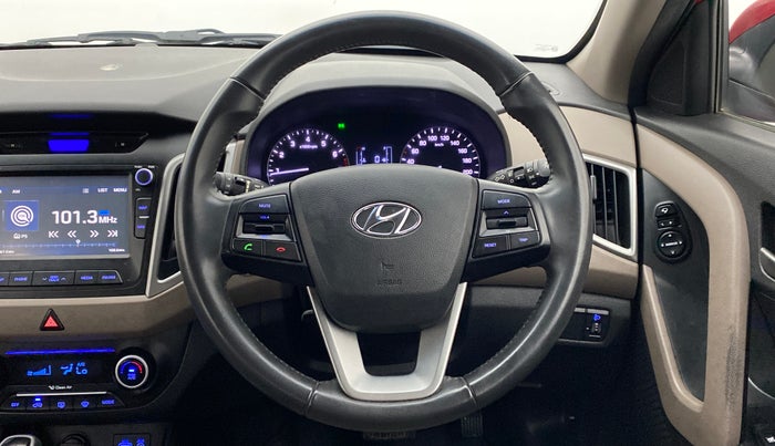 2017 Hyundai Creta 1.6 SX PLUS AUTO PETROL, Petrol, Automatic, 41,460 km, Steering Wheel Close Up