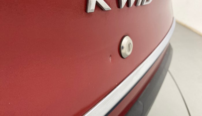 2018 Renault Kwid RXT 1.0 (O), Petrol, Manual, 28,660 km, Dicky (Boot door) - Slightly dented