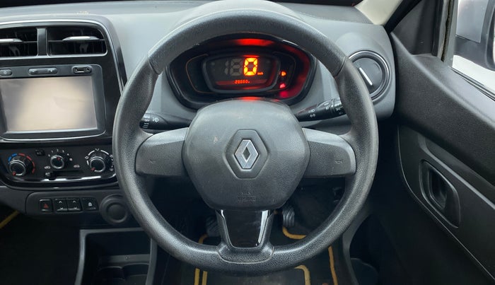 2018 Renault Kwid RXT 1.0 (O), Petrol, Manual, 28,660 km, Steering Wheel Close Up