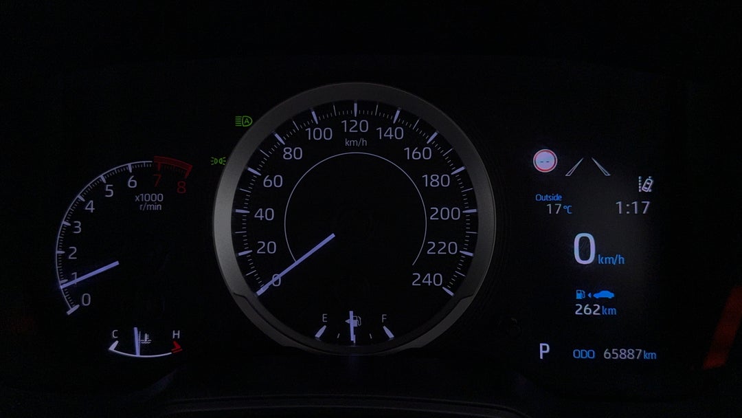 2020 Toyota Corolla Ascent Sport, Automatic, 65887 km, Odometer View