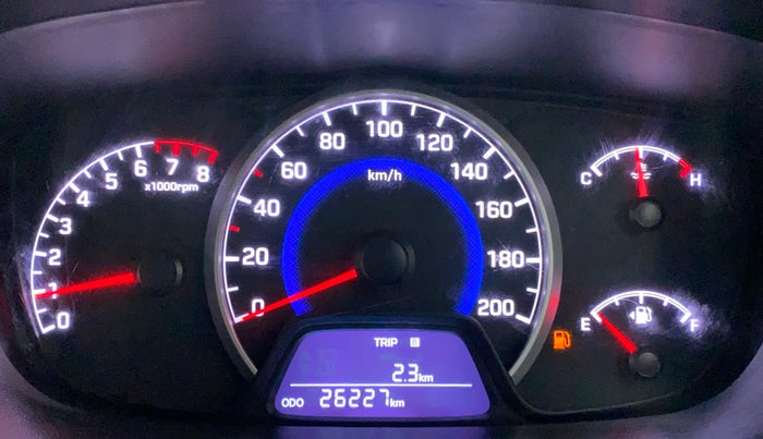 2019 Hyundai Grand i10 SPORTZ 1.2 KAPPA VTVT, Petrol, Manual, 26,227 km, Odometer Image