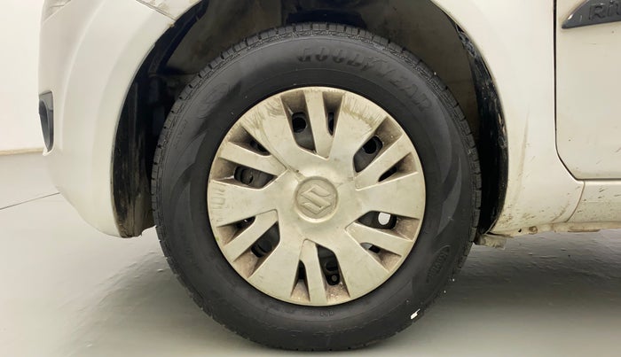 2012 Maruti Ritz LXI, Petrol, Manual, 58,861 km, Left Front Wheel