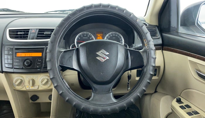 2012 Maruti Swift Dzire VXI, Petrol, Manual, 86,825 km, Steering Wheel Close Up