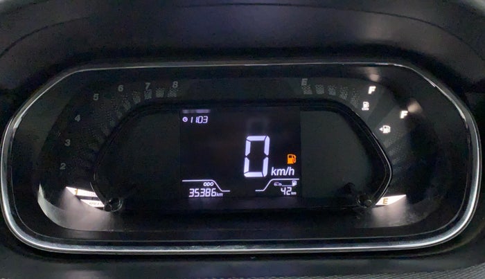 2022 Tata Tiago XT CNG, CNG, Manual, 35,386 km, Odometer Image