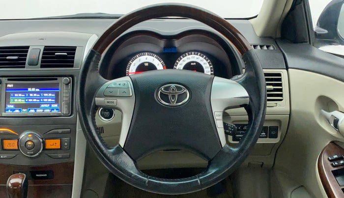 2011 Toyota Corolla Altis VL AT PETROL, Petrol, Automatic, 89,266 km, Steering Wheel Close Up